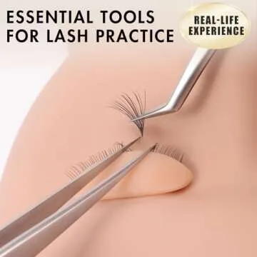 Embagol Replaced Eyelids for Lash Training and Makeup