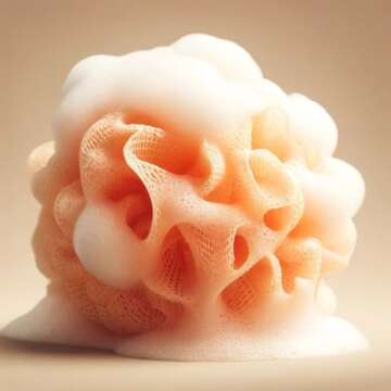 Native Luxurious Body Wash and Loofah Bundle - Sweet Peach Nectar Scent - Free of Sulfates, Parabens, and Phthalates - 100% Vegan & Cruelty-Free - 18 oz.