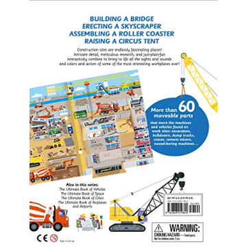 The Ultimate Construction Site Book for Kids - Interactive Learning Fun