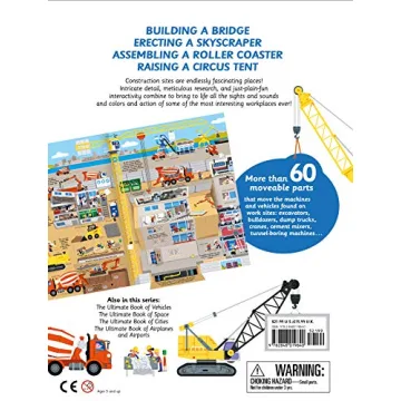 The Ultimate Construction Site Book for Kids - Interactive Learning Fun