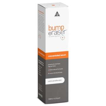 Bump Eraiser Concentrated Ingrown Hair Serum 4.2 fl oz for Ingrown Hair Treatment, Razor Burns and R...