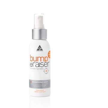 Bump Eraiser Concentrated Ingrown Hair Serum 4.2 fl oz for Ingrown Hair Treatment, Razor Burns and Razor Bumps