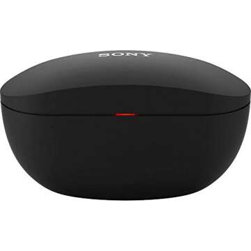 Sony WF-SP800N Truly Wireless Sports In-Ear Noise Canceling Headphones with Mic For Phone Call And Alexa Voice Control, Black
