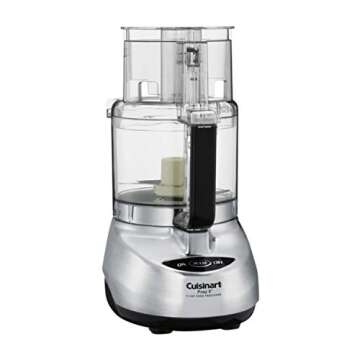Cuisinart DLC-2009CHBMY Prep 9 9-Cup Food Processor, Brushed Stainless