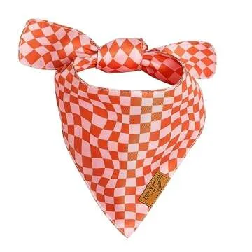 Stylish Remy+Roo Spring Dog Bandanas – 4 Pack