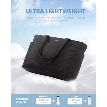 Stylish LOVEVOOK Tote Bag for Work and Travel