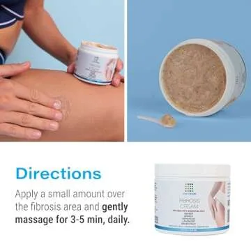 Bruizex Fibrosis Treatment Cream for Liposuction & BBL Post Surgery Recovery For BBL, Tummy Tuck, Works with MLD Body Massager Tools, Faja, Lipofoam, Essential Oils Infused, 4 Oz