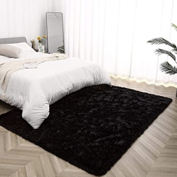 YOBATH Fluffy 8x10 Feet Area Rug Perfect for Modern Living