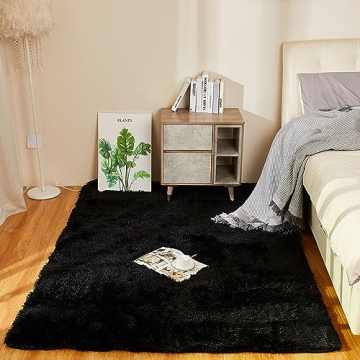 YOBATH Fluffy 8x10 Feet Area Rug Perfect for Modern Living