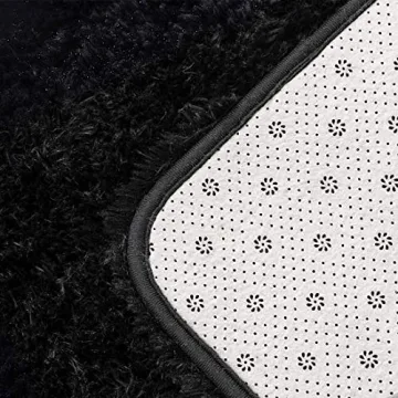 YOBATH Fluffy 8x10 Feet Area Rug Perfect for Modern Living