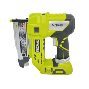 Ryobi One+ 18V Volt Air Strike 23 Gauge Cordless Pin Nailer P318 (Renewed)