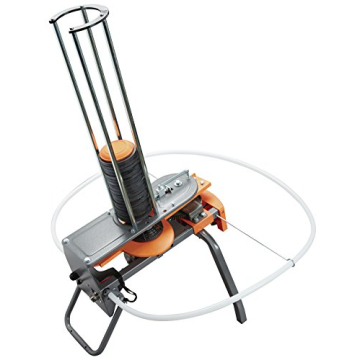 Champion Workhorse Electronic Clay Pigeon Thrower, Compact Skeet Thrower with 50 Clay Magazine