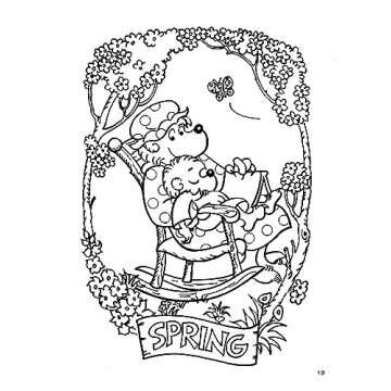 Berenstain Bears Giant Coloring Book for Kids Fun