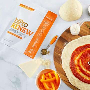 BiPro Renew to-Go 100% Whey Isolate Protein Powder, Unflavored, 12 Single-Serve Packets - Dietitian Recommended, Sugar Free, Suitable for Lactose Intolerance, Gluten Free, Hormone Free