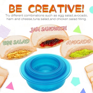 HiYZ Sandwich Cutter and Sealer - Creative Kids Meal Maker