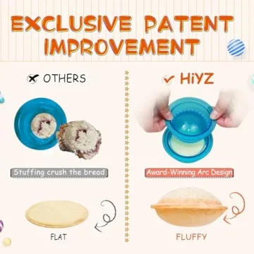 HiYZ Sandwich Cutter and Sealer - Creative Kids Meal Maker