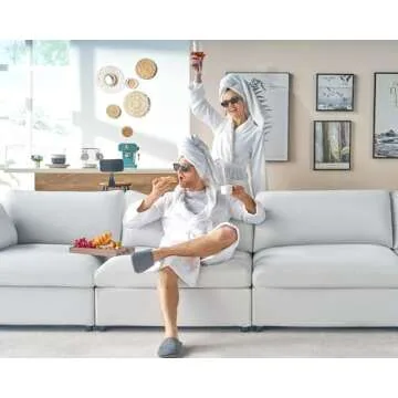 Ultimate Comfort PaPaJet Modular Sectional Sofa 152 Inches