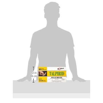 Bell Laboratories Talpirid 7150 Mole Bait Worms - Eliminate Moles Fast!