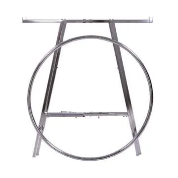 Econoco Round Folding Clothes Rack for Retail Displays