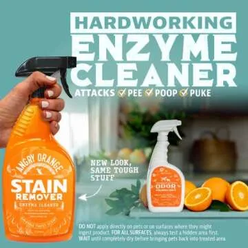 ANGRY ORANGE Pet Stain and Odor Remover - Ultimate Cleaning Combo