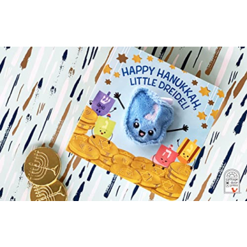 Happy Hanukkah, Little Dreidel Finger Puppet Book