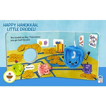 Happy Hanukkah, Little Dreidel Finger Puppet Book