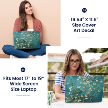 Stylish LSS Laptop Skin Cover for 16.5-19 Inch Laptops