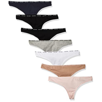 Calvin Klein Cotton Stretch Logo Thong Panty