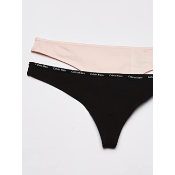 Calvin Klein Cotton Stretch Logo Thong Panty for Women