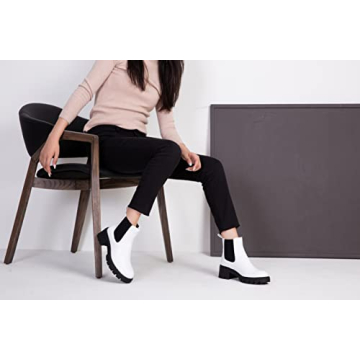 Stylish Vepose Chelsea Ankle Boots - Comfort Meets Fashion