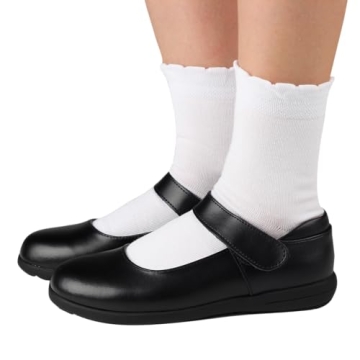 Stylish COTTON DAY Girls White Dressy Socks for Kids