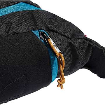 adidas Originals Utility Crossbody, Black/Active Teal/Berry, One Size