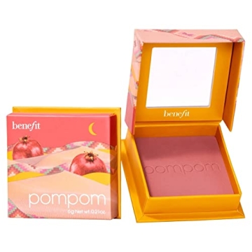 Benefit Cosmetics WANDERful World Silky-Soft Powder Blush PomPom - Pomegranate Rose Blush