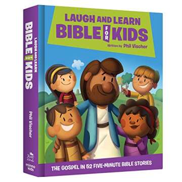Laugh and Learn Bible for Kids: The Gospel in 52 Five-Minute Bible Stories