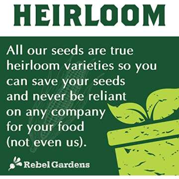 Kitchen Garden Seed Collection - Certified Organic Herb & Vegetable Seeds - 14 Varieties of Non-GMO, Heirloom, Home Garden Seeds for Planting - Basil, Tomato, Spinach, Cilantro, & More