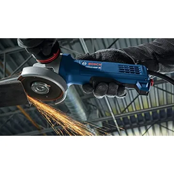 Bosch GWS10-450P 4-1/2 In. Ergonomic Angle Grinder with Paddle Switch