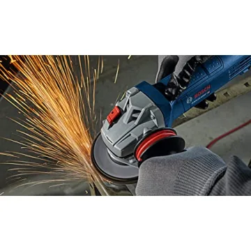 Bosch GWS10-450P 4-1/2 In. Ergonomic Angle Grinder with Paddle Switch