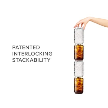 TOSSWARE POP Recyclable Plastic Drinking Glasses Set of 12