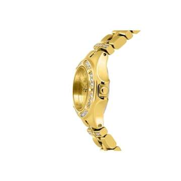 Invicta Women's 0134 Wildflower Collection 18k Gold-Plated Crystal Accented Watch