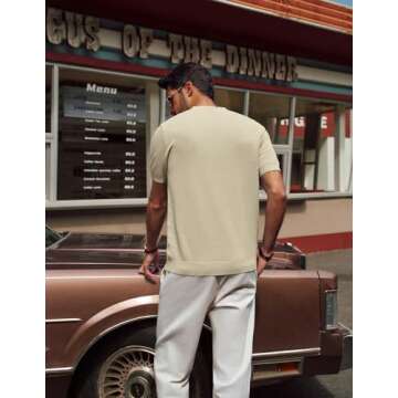 Shop PJ PAUL JONES Knitted Henley T-Shirt - Summer Style Essential