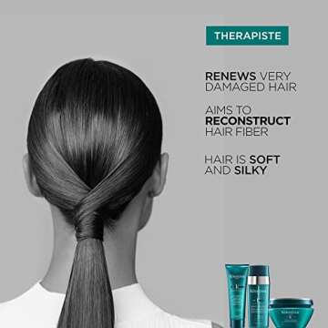 Kerastase Resistance Sérum Thérapiste Hair Serum | Strengthening Hair Serum & Heat Protectant | Dual Oil & Cream Mix | For Weak, Over-processed and Damaged Hair | 1.01 Fl Oz