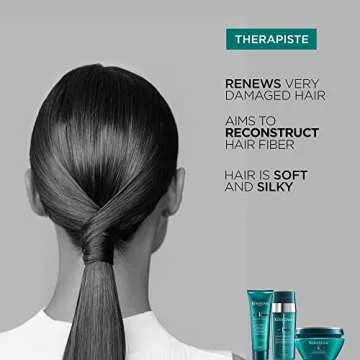 Kerastase Resistance Sérum Thérapiste Hair Serum | Strengthening Hair Serum & Heat Protectant | Dual Oil & Cream Mix | For Weak, Over-processed and Damaged Hair | 1.01 Fl Oz