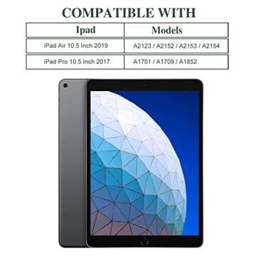 Vimorco ipad Air 3 Case 2019, Ipad pro 10.5 Inch Case 2017/2019, Premium Leather Folio Stand Case, S...