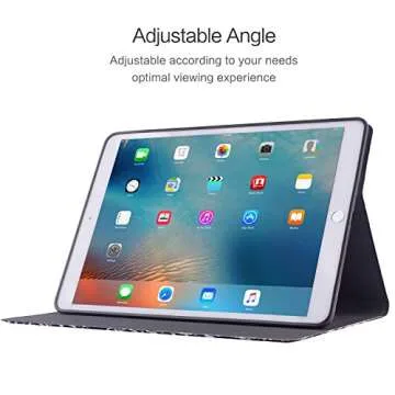 Vimorco ipad Air 3 Case 2019, Ipad pro 10.5 Inch Case 2017/2019, Premium Leather Folio Stand Case, Soft TPU Back Cover [Auto Sleep/Wake Feature], Composition Book