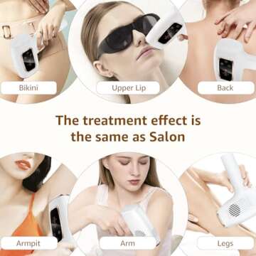 Rodzon IPL Hair Removal Device for Painless At-Home Use