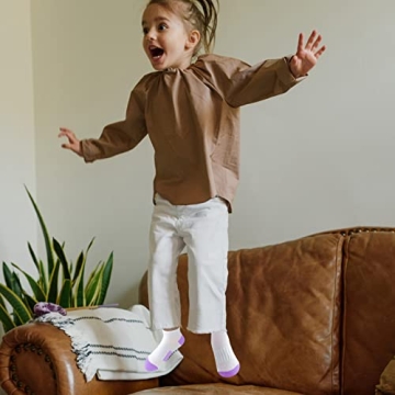 Bemeol Girls Ankle Socks 12 Pairs for Active Kids