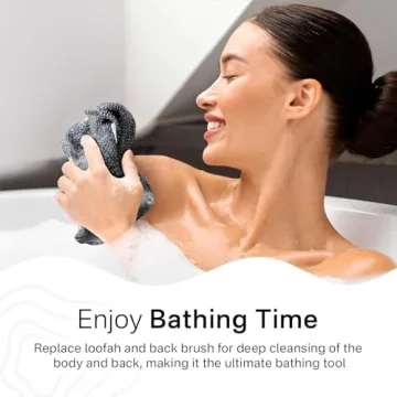 Blissal Exfoliating Shower Towel for Superior Clean