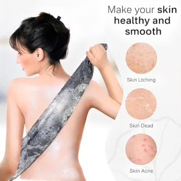 Blissal Exfoliating Shower Towel for Superior Clean