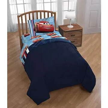 Disney Pixar Cars Comforter - Reversible Kids Bedding