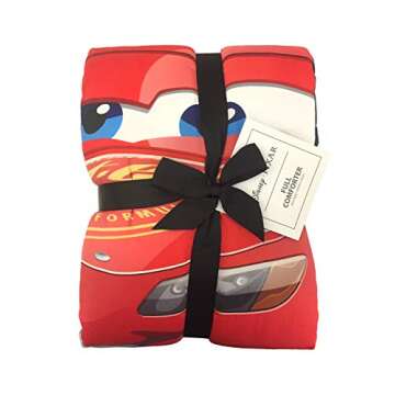 Disney Pixar Cars Comforter - Reversible Kids Bedding